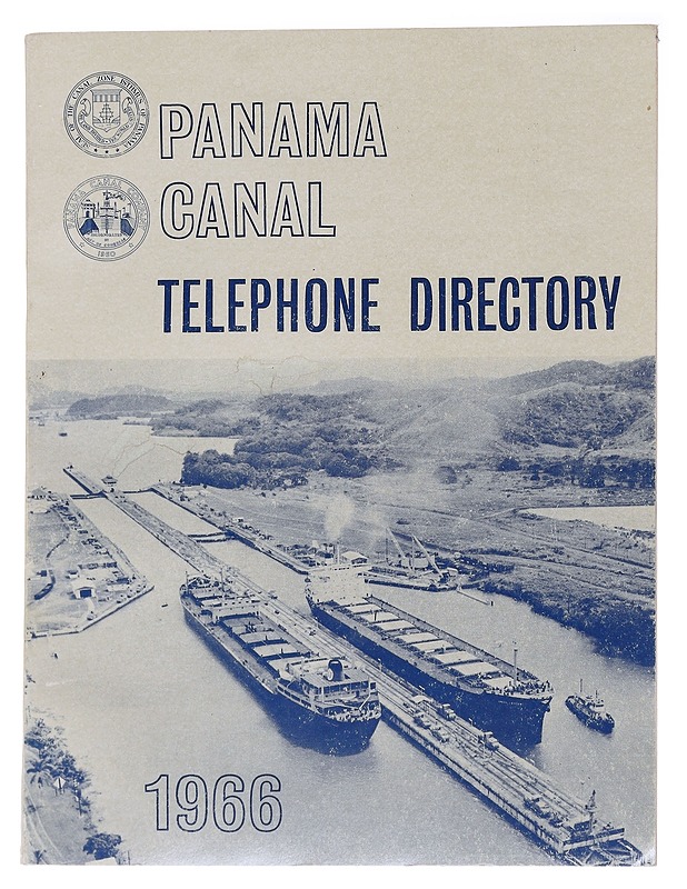 Panama Canal / telephone directory - Historiakirjat - 10105559219 - 0