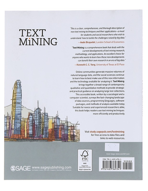 Text mining : a guidebook for the social sciences - Ignatow, Gabe - Tietokirjat ja oppaat - 10105559229 - 1