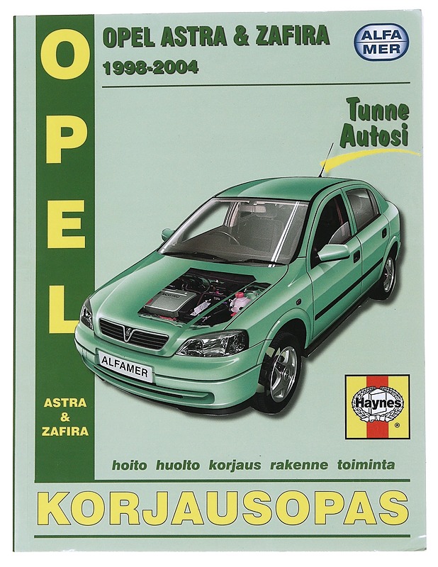 Opel Astra & Zafira 1998-2004 / korjausopas - Legg, A. K. - Tietokirjat ja oppaat - 10105559227 - 0