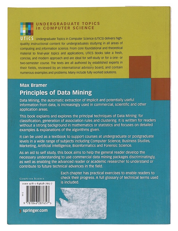 Principles of data mining - Max Bramer - Tietokirjat ja oppaat - 10105559264 - 1