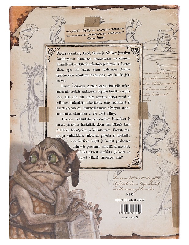 Arthur Spiderwickin luonto-opas / ihmeelllinen maailma ympärillämme - DiTerlizzi, Tony - Fantasia- ja scifi - 10105559272 - 1