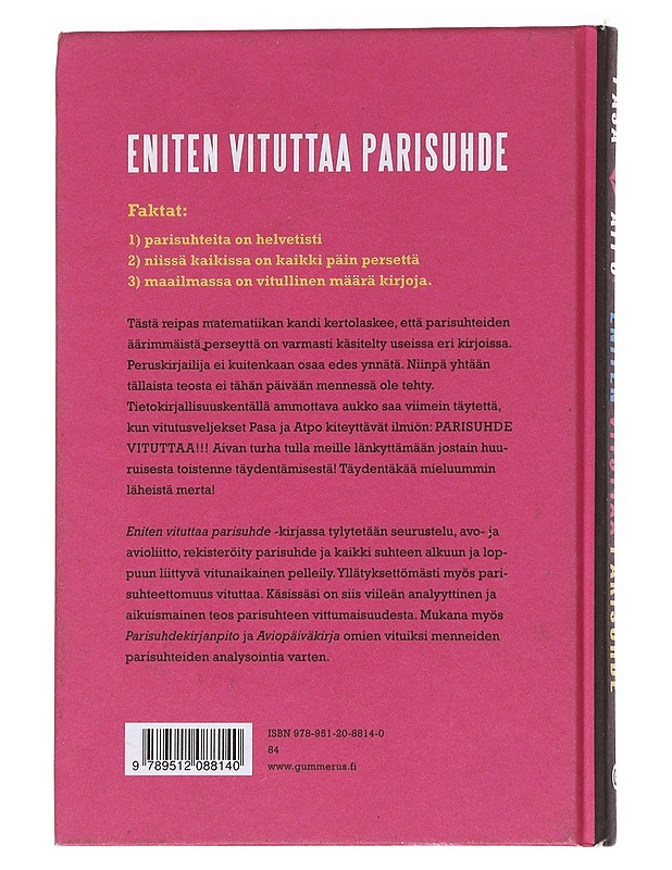 Eniten vituttaa parisuhde - Pasa - Tietokirjat ja oppaat - 10105559275 - 1