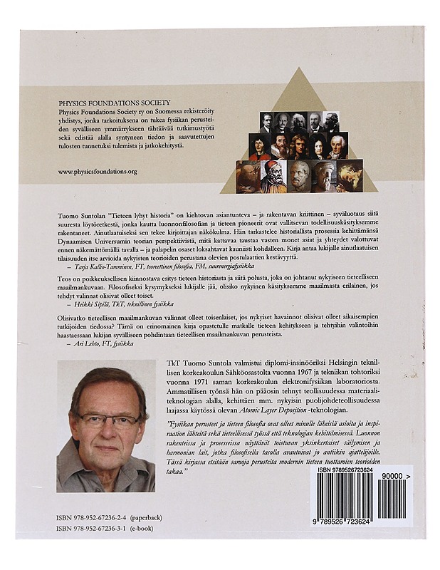 Tieteen lyhyt historia : vai pitkä tie luonnonfilosofian ja empirismin kohtaamiseen - Tuomo Suntola - Tietokirjat ja oppaat - 10105559298 - 1