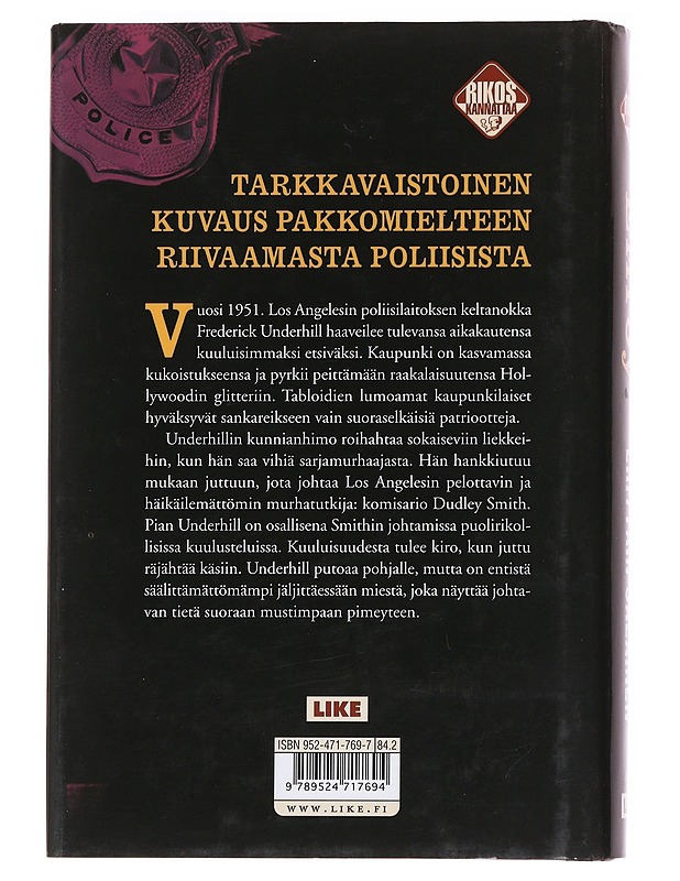 Erittäin salainen - Ellroy, James - Romaanit ja novellit - 10105559304 - 1