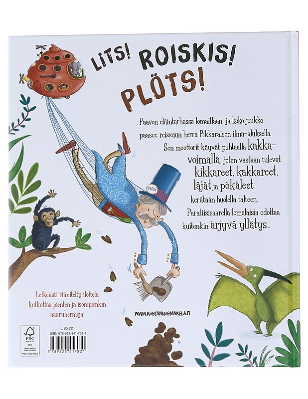 Dinosaurusläjä! / kaikkien aikojen kakkaseikkailu - Steve Smallman - Lastenkirjat - 10105559322 - 1