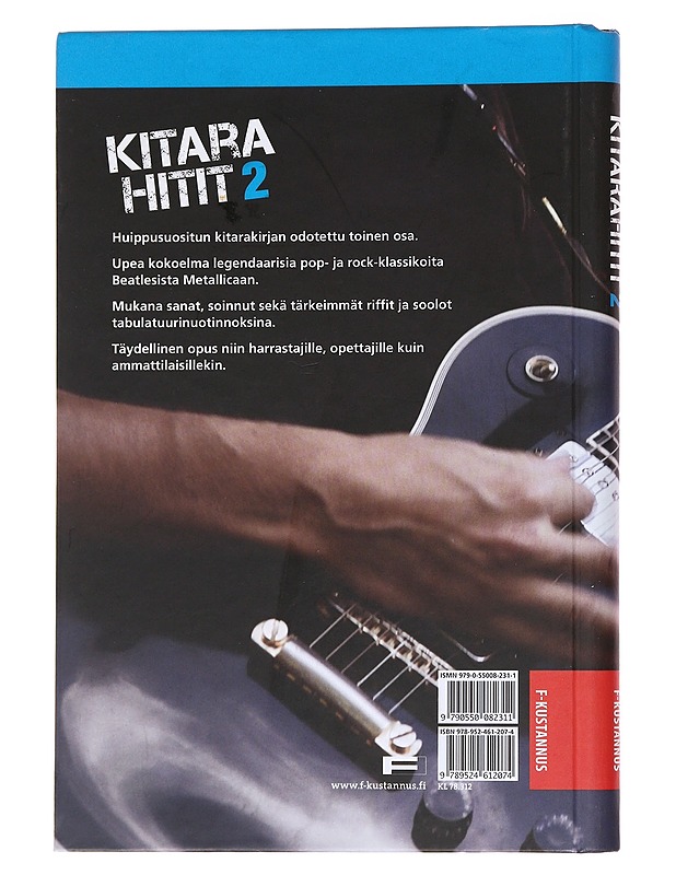 Kitarahitit 2 - James, Mark - Musiikki- ja elokuvakirjat - 10105559347 - 1