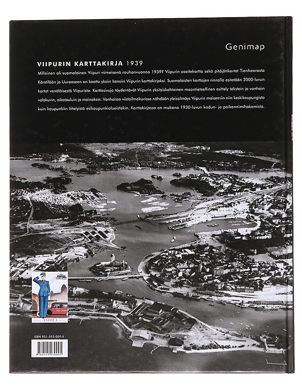 Viipurin karttakirja 1939 - Jussi Iltanen - Historiakirjat - 10105559352 - 1
