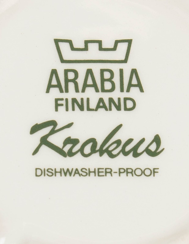 ARABIA Krokus kahvikuppi ja aluslautanen - Designsuosikit - 10105559354 - 2
