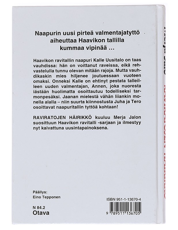 Raviratojen häirikkö - Merja Jalo - Nuorten kirjat - 10105559397 - 1