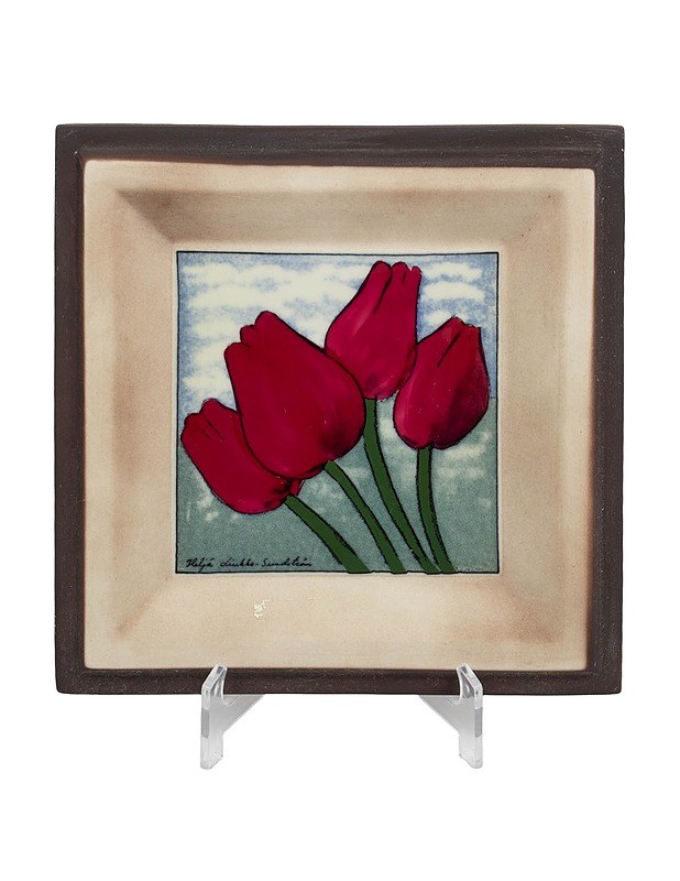 ARABIA Tulppaanit seinälaatta - Designsuosikit - 10105559447 - 0