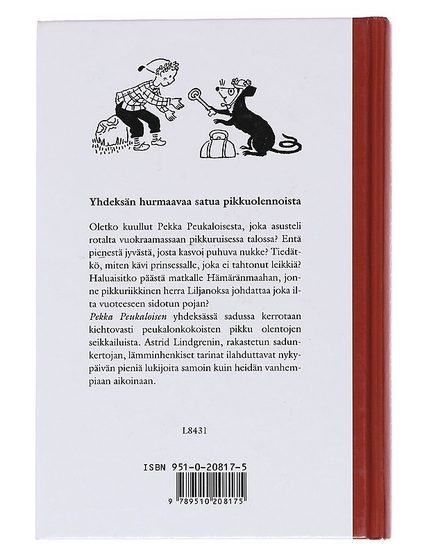 Pekka Peukaloinen - Lindgren, Astrid - Lastenkirjat - 10105559503 - 1