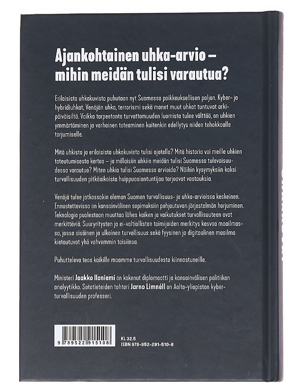 Uhkakuvat - Iloniemi, Jaakko - Tietokirjat ja oppaat - 10105559554 - 1