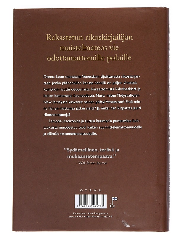Muistoja matkan varrelta - Leon, Donna - Elämäkerrat ja muistelmat - 10105559555 - 1
