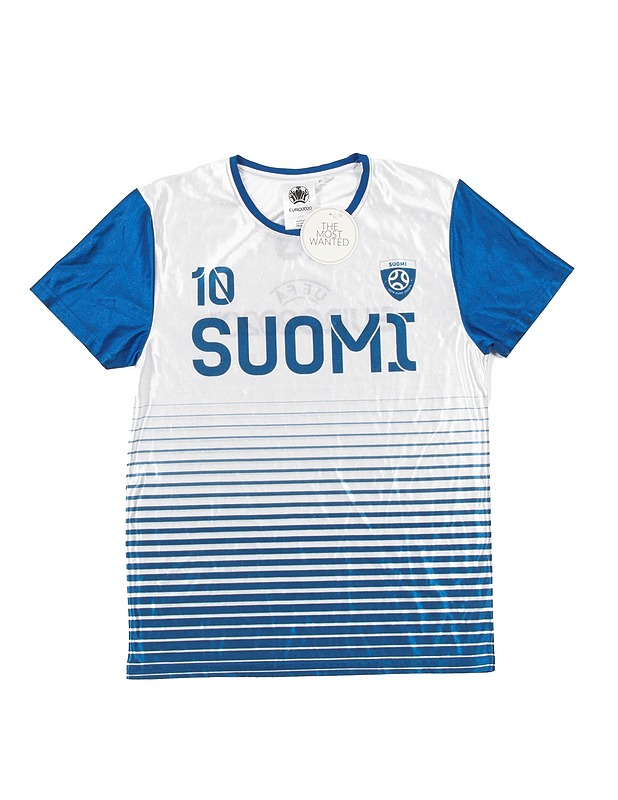 UEFA EURO 2020 Suomi t-paita, M - Urheiluvaatteet ja fanivaatteet - 10105559572 - 0