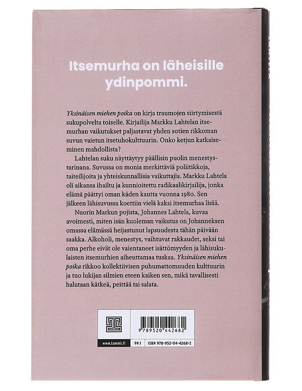 Yksinäisen miehen poika - Johannes Lahtela - Elämäkerrat ja muistelmat - 10105559581 - 1