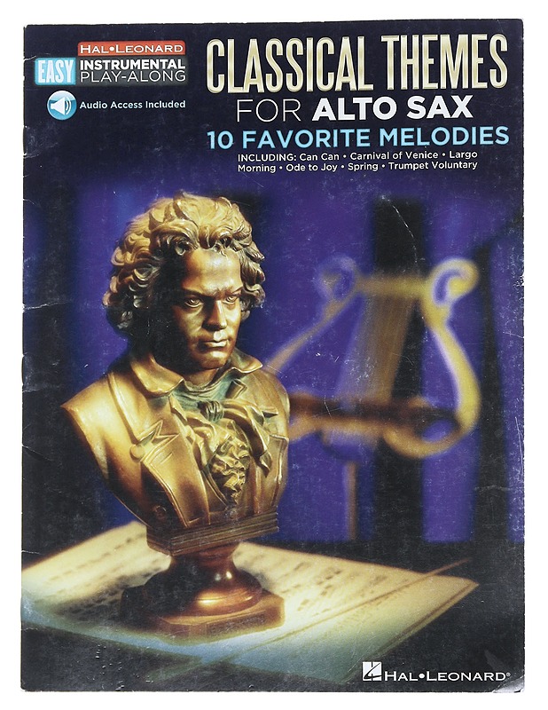 Classical themes for alto sax 10 favorite melodies - Musiikki- ja elokuvakirjat - 10105559571 - 0