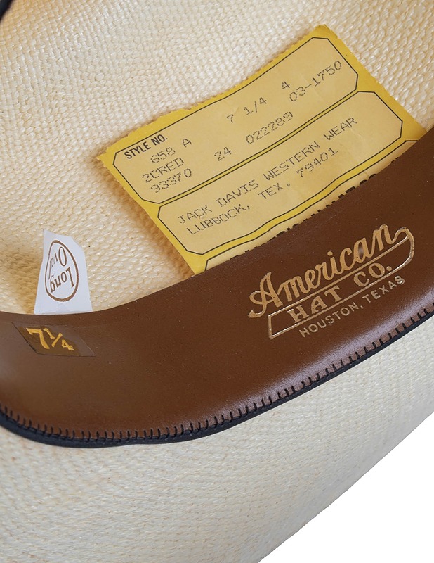 AMERICAN HAT CO. Bangora -olkihattu, 7 1/4 (vastaa kokoa 58), long oval - Päähineet - 10105559584 - 2