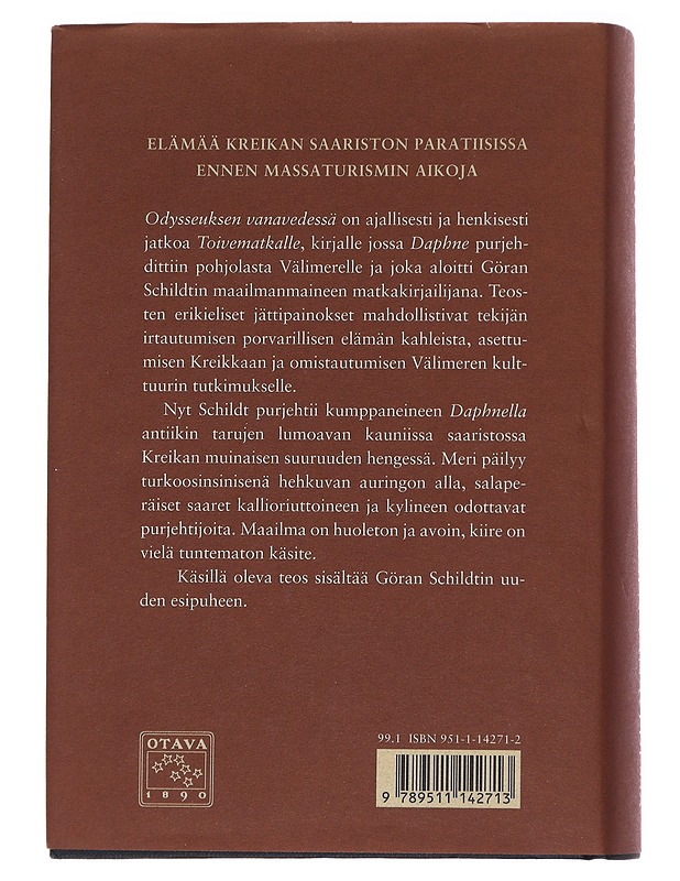 Odysseuksen vanavedessä - Schildt, Göran - Tietokirjat ja oppaat - 10105559599 - 1