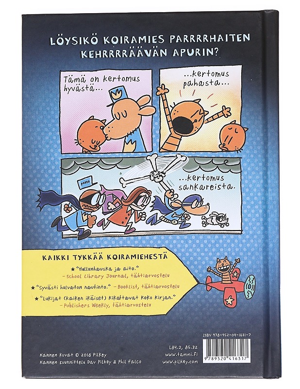 Koiramies ja Kisulii - Pilkey, Dav - Lastenkirjat - 10105559600 - 1