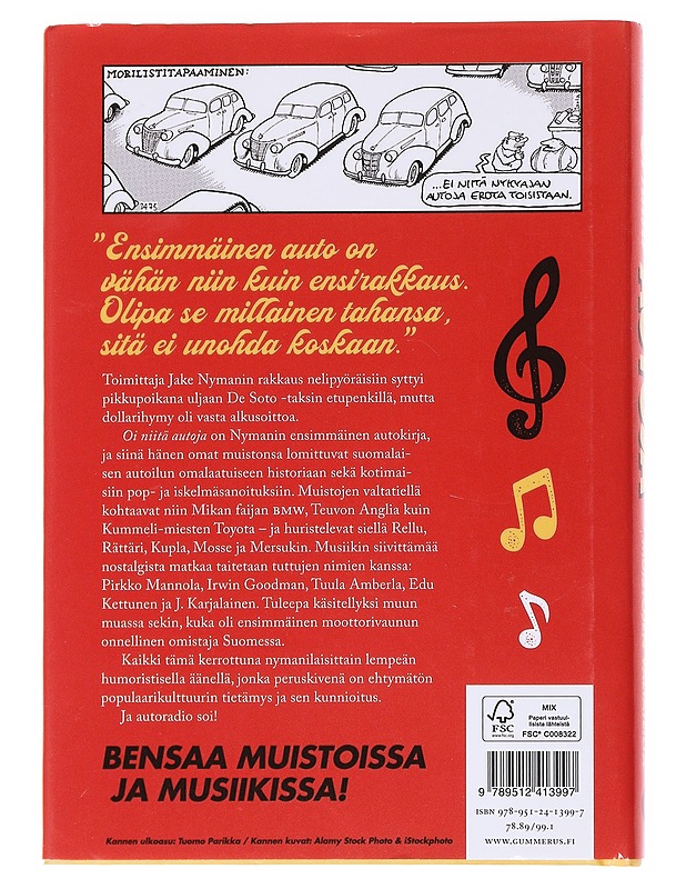 Oi niitä autoja / tarinoita ja musiikkia muistojen valtateiltä - Jake Nyman - Elämäkerrat ja muistelmat - 10105559611 - 1