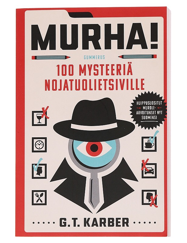 Murha! / 100 mysteeriä nojatuolietsiville - Karber, G. T. - Tietokirjat ja oppaat - 10105559643 - 0