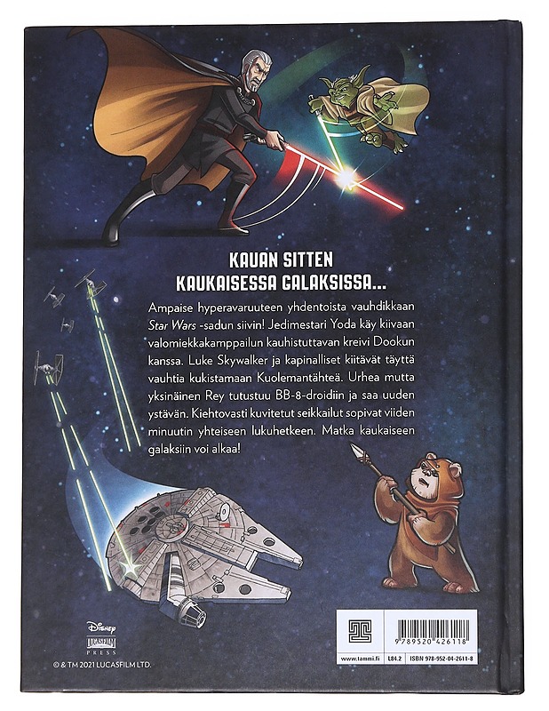 Star Wars / 5 minuutin satuja - Schmidt, Rebecca L. - Lastenkirjat - 10105559670 - 1