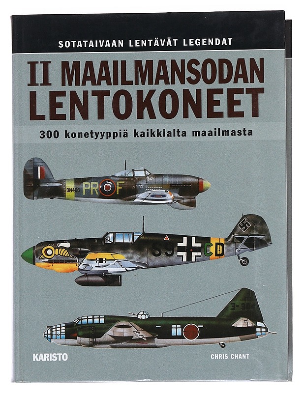 II maailmansodan lentokoneet - Chant, Chris - Historiakirjat - 10105559676 - 0