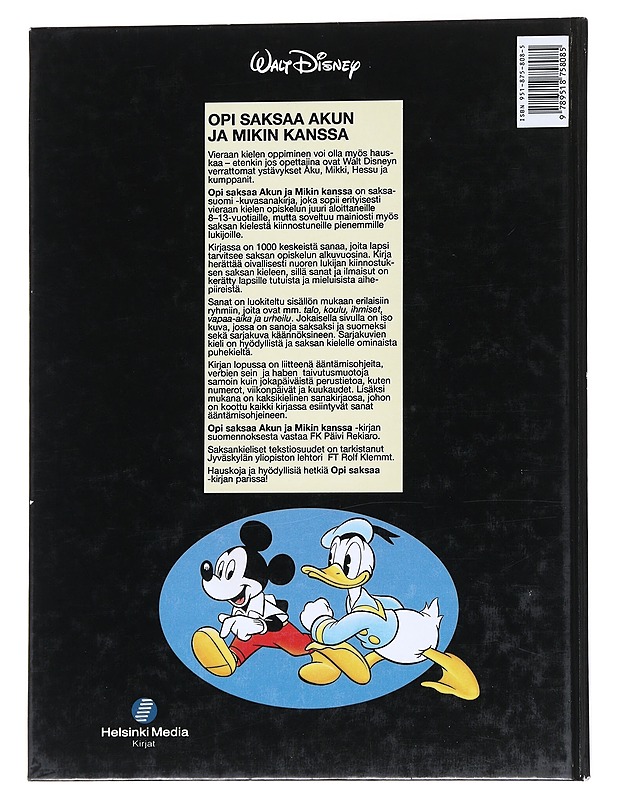Opi saksaa Akun ja Mikin kanssa - Disney, Walt - Tietokirjat ja oppaat - 10105559687 - 1