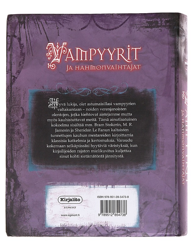 Vampyyrit ja hahmonvaihtajat - Thomas, Tig - Nuorten kirjat - 10105559691 - 1