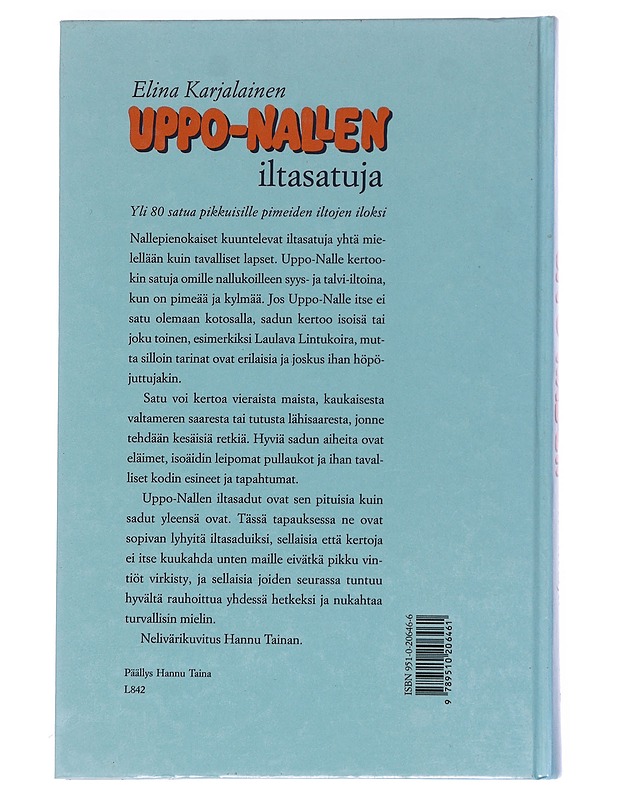 Uppo-Nallen iltasatuja - Karjalainen, Elina - Lastenkirjat - 10105559736 - 1