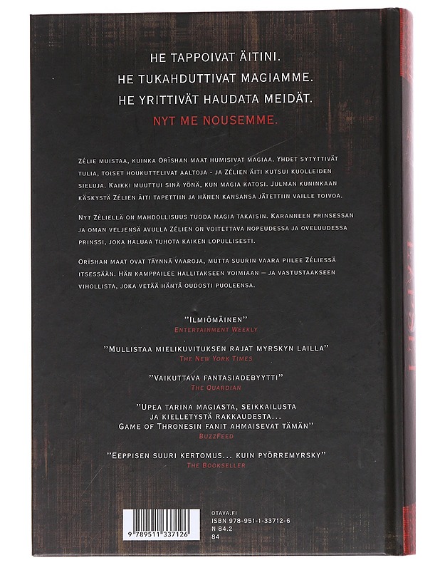 Veren ja luun lapset - Adeyemi, Tomi - Fantasia- ja scifi - 10105559741 - 1