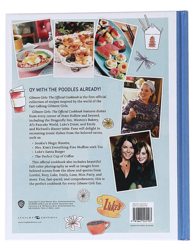 Gilmore Girls : The Official Cookbook - Kristen Mulrooney - Tietokirjat ja oppaat - 10105559756 - 1