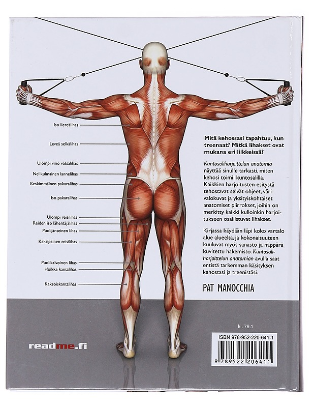 Kuntosaliharjoittelun anatomia : valmentajan syvälliset treeniohjeet - Manocchia, Pat - Tietokirjat ja oppaat - 10105559768 - 1
