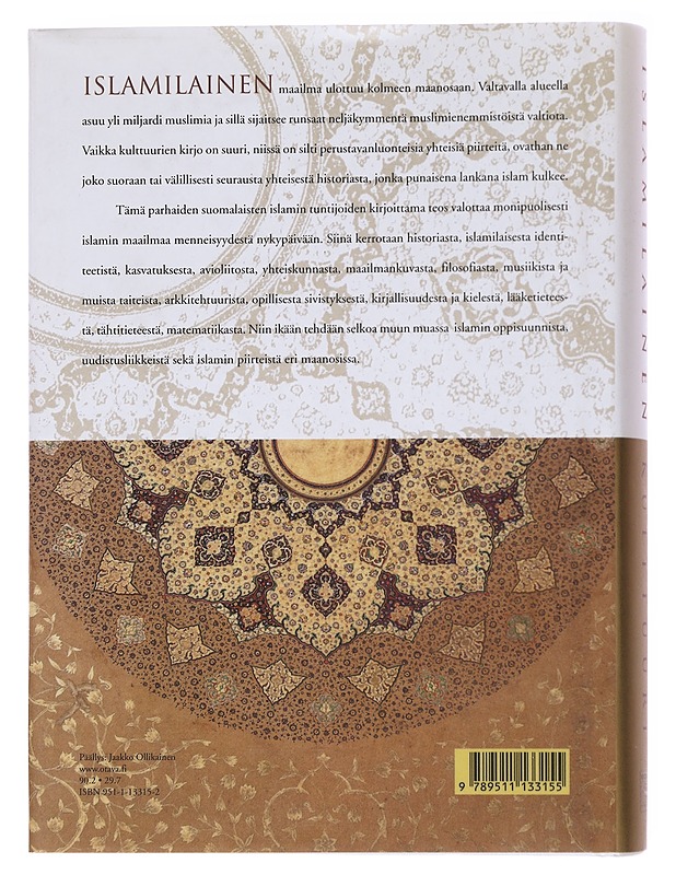 Islamilainen kulttuuri - Palva, Heikki - Historiakirjat - 10105559774 - 1