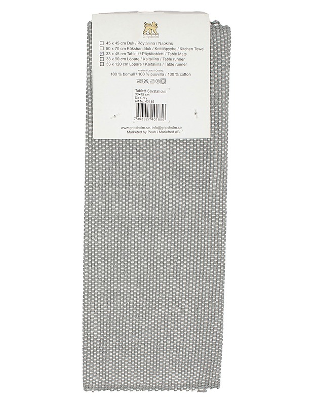 GRIPSHOLM Kitchen Collection pöytätabletti, 33x45 CM - Pöytäliinat - 10105559780 - 1