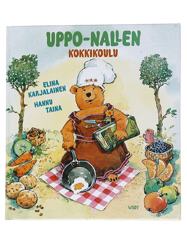 Uppo-nallen kokkikoulu - Karjalainen, Elina - Lastenkirjat - 10105559794 - 0