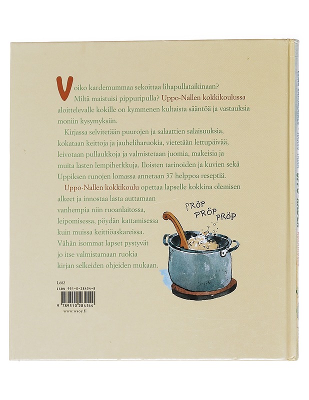 Uppo-nallen kokkikoulu - Karjalainen, Elina - Lastenkirjat - 10105559794 - 1