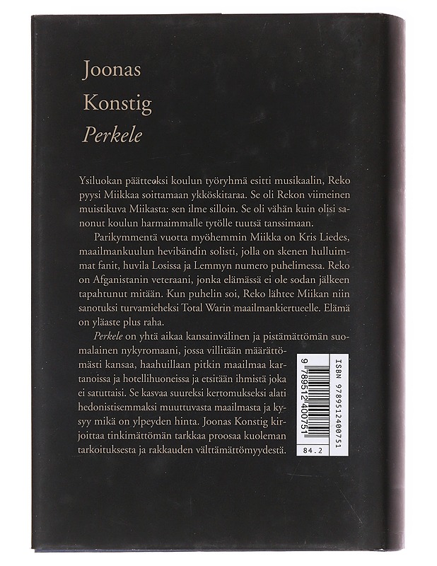 Perkele - Joonas Konstig - Musiikki- ja elokuvakirjat - 10105559811 - 1