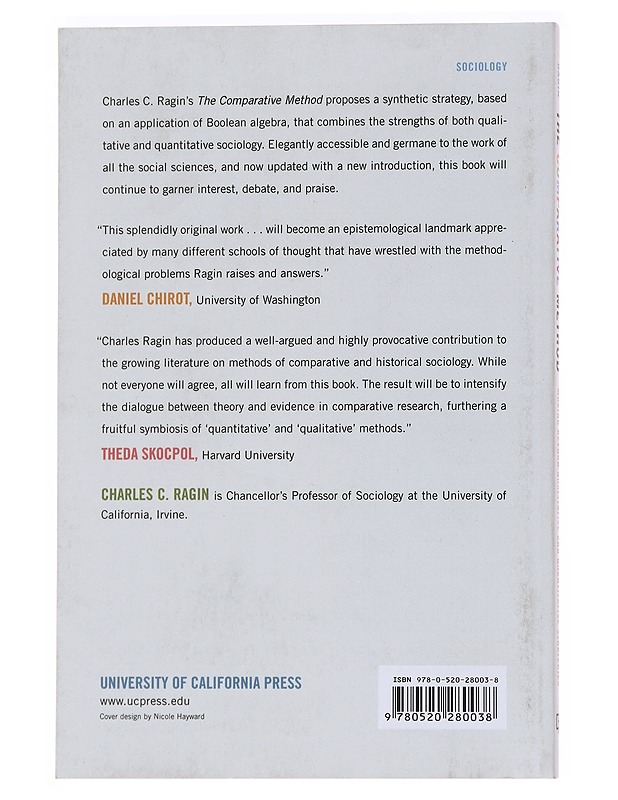 The Comparative Method - Charles C. Ragin - Tietokirjat ja oppaat - 10105559815 - 1