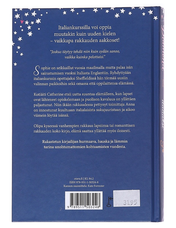 Rakkautta italiaksi - Diamond, Lucy - Romaanit ja novellit - 10105559844 - 1