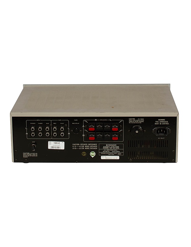 PIONEER SA-506 -vahvistin  - Audio - 10105559904 - 2