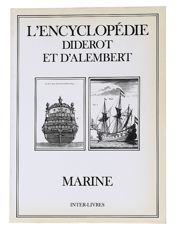 L'encyclopédie diderot et d'alembert - Marine - Tietokirjat ja oppaat - 10105559914 - 0