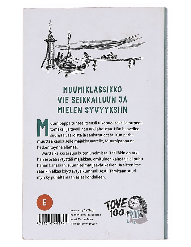 Muumipappa ja meri - Jansson, Tove - Lastenkirjat - 10105559923 - 1