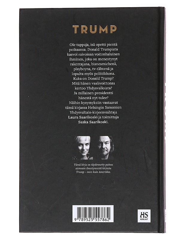 Trump - Laura Saarikoski - Elämäkerrat ja muistelmat - 10105559924 - 1