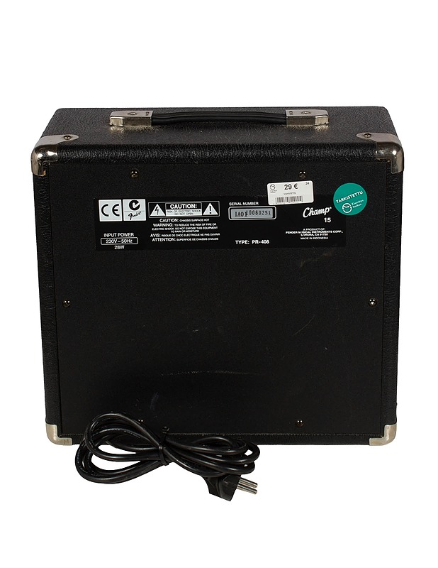 SQUIER PR-408 -vahvistin  - Vahvistimet ja soitintarvikkeet - 10105559931 - 2