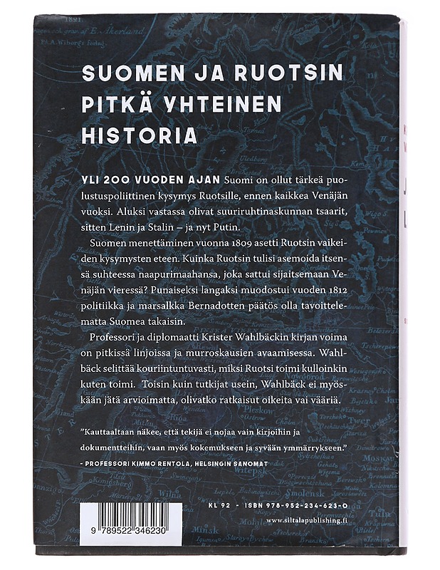 Jättiläisen henkäys / Suomen-kysymys Ruotsin politiikassa 1809-2009 - Wahlbäck, Krister - Historiakirjat - 10105559963 - 1