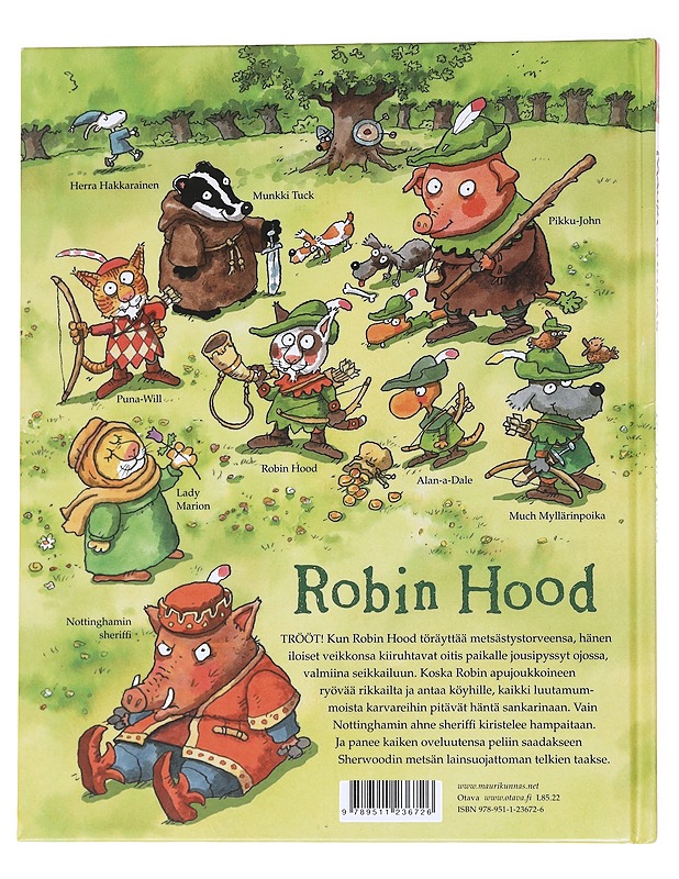 Robin Hood - Kunnas, Mauri - Lastenkirjat - 10105559978 - 1