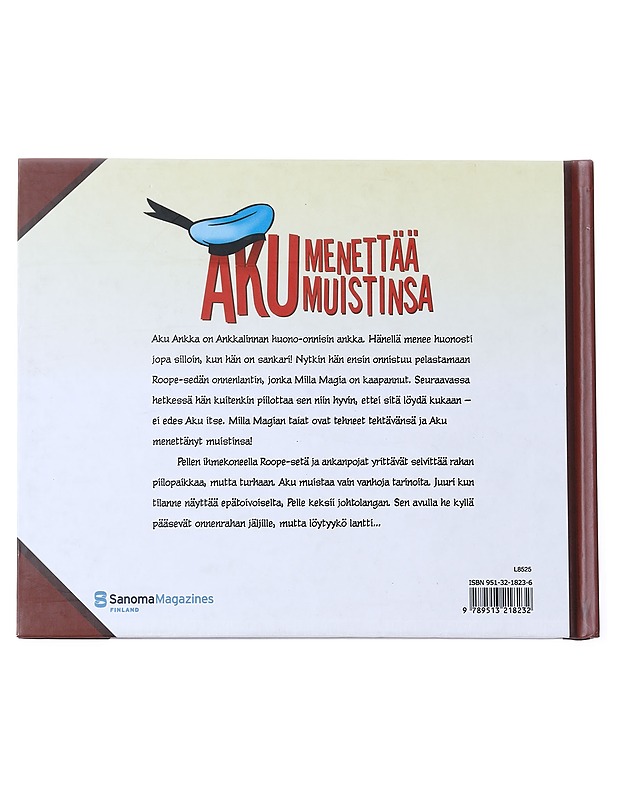 Aku menettää muistinsa - Toppari, Kirsti - Lastenkirjat - 10105559984 - 1