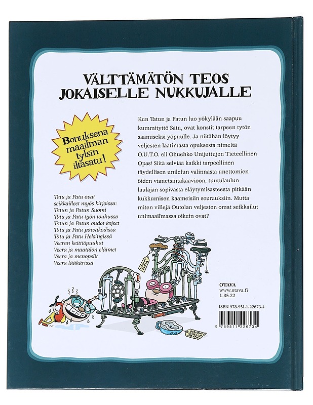 Tatun ja Patun outo unikirja - Havukainen, Aino - Lastenkirjat - 10105559989 - 1