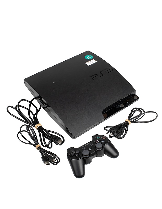 SONY PLAYSTATION 3  Slim -pelikonsoli  - Konsolit ja konsolipelit - 10105560012 - 1